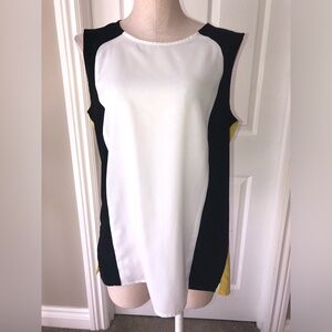 Black Label sleeveless blouse